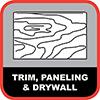 Trim, Paneling, Drywall