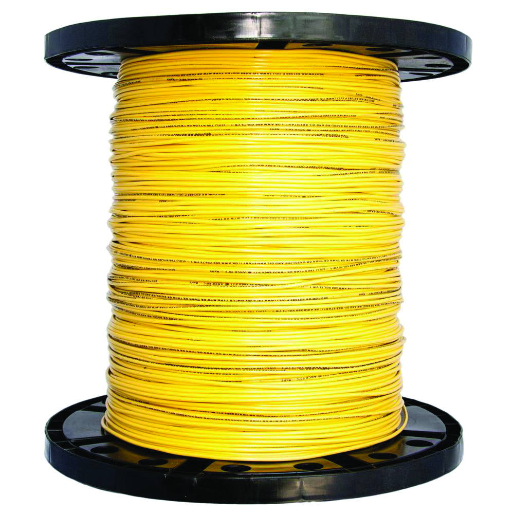 5914500 - WIRE YELLOW 14-GAUGE TRACER : 